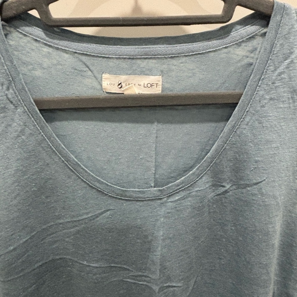 Lou & Grey Slate Blue Tank Top - Picture 2 of 5